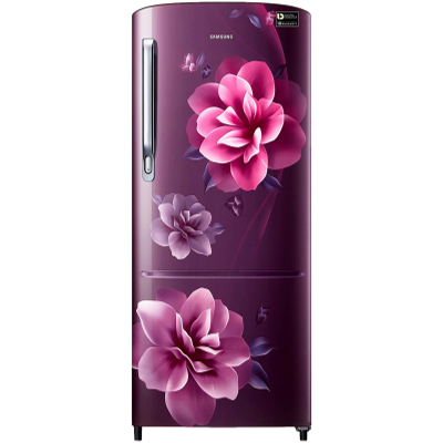 SAMSUNG 192 L Direct Cool Single Door 3 Star Refrigerator (Camellia Purple, RR20A172YCR/HL)