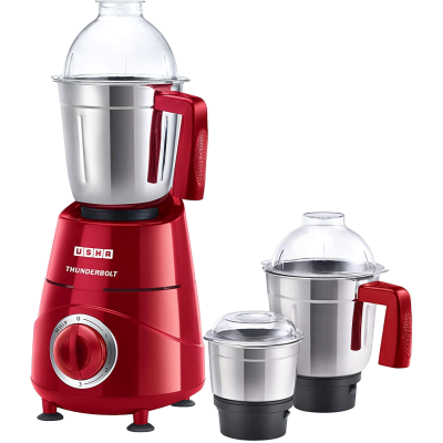 Usha Mixer Thunder Bolt Sparkle Red