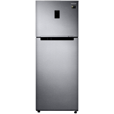 Picture of Samsung 415 L Frost Free Double Door 4 Star Refrigerator (Easy Clean Steel, RT42M553ESL/TL)