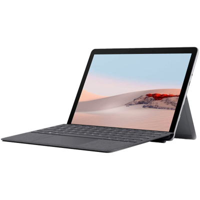 Microsoft Surface GO 2 STQ-00013 10.1" (26.54 cms) Laptop (Gold Processor 4425Y/8GB/128GB SSD/Windows 10 Home in S Mode/Intel UHD 615 Graphics), Platinum