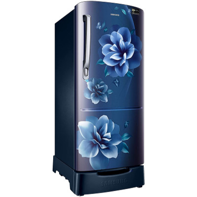Picture of Samsung 192 L 3 Star Inverter Direct Cool Single Door Refrigerator (RR20A182YCU/HL, Blue)
