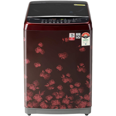 LG 7 kg 5 Star Rating Jet Spray Fully Automatic Top Load Red (T70SJDR1Z)