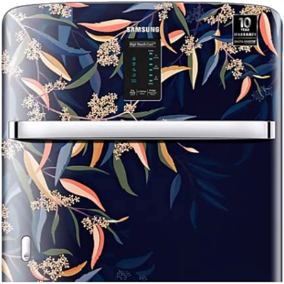 Picture of Samsung 198 L 3 Star Inverter Direct cool Single Door Refrigerator (RR21A2F2YTU/HL, Blue, Delight Indigo)