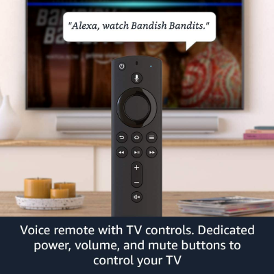 Picture of Fire TV Stick (3rd Gen) with Alexa Voice Remote (includes TV controls) | HD streaming device | 2021 release