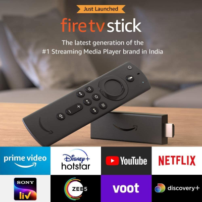 Fire TV Stick (2021), HD Streaming Device with Alexa Voice Remote