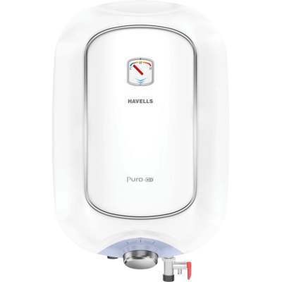 Picture of Havells Geyser Puro Dx 10ltr White-blue