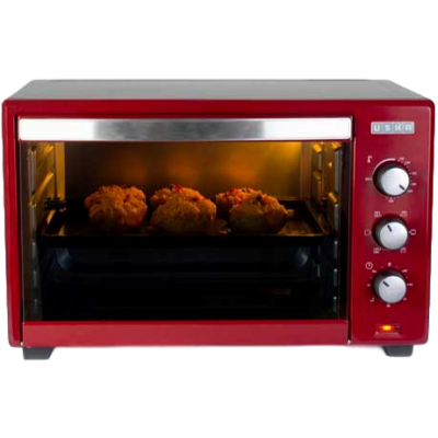 Picture of Usha 42L (OTGW 3642RCSS) Oven Toaster Grill (Stainless Steel & Wine)