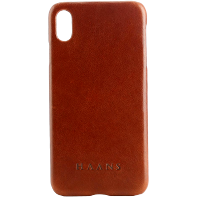 HAANS Leather Case iPhone XS Max Bordo 2500006