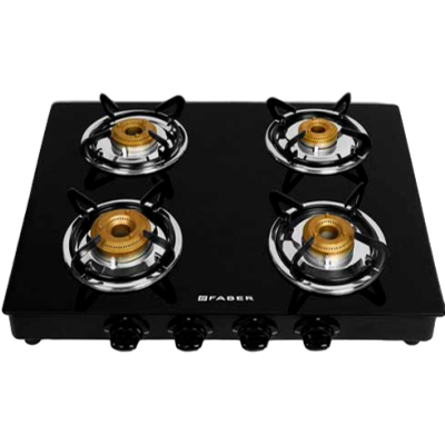 FABER Grand 4BB Steel Gas Stove (4 Burners)