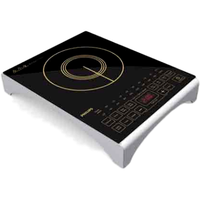 Picture of Philips HD4938/01 Induction Cooktop (Black,Touch Panel)
