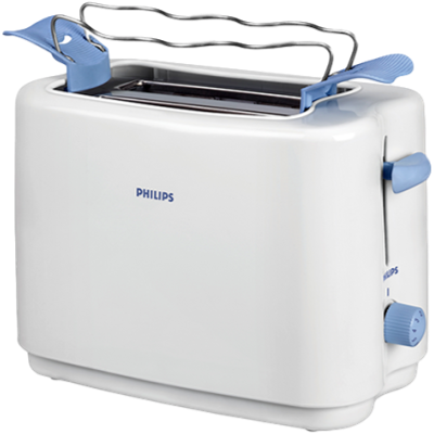 Philips HD4823/01 Pop Up Toaster (White and Blue)