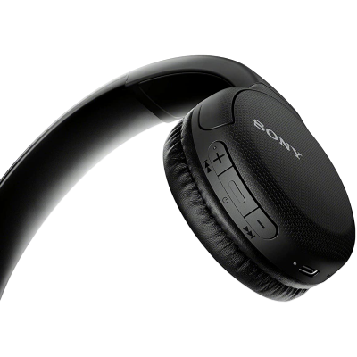 Picture of Sony WH-CH510 Bluetooth Headset (Black, Wireless)