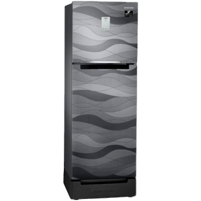 Picture of Samsung 244 L 3 star Double Door Refrigerator (RT28T3C23NV, Wave Steel)	