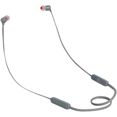 JBL Wireless IN-EAR Bluetooth Headphone T110BT Grey