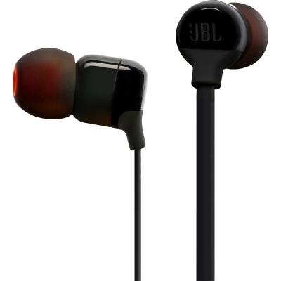 Picture of JBL T110 Wired Earphone With Mic Black