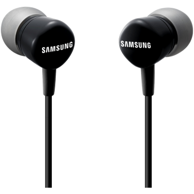 Picture of Samsung EO-HS130DBEGIN Wired Headset (Black, In the Ear)